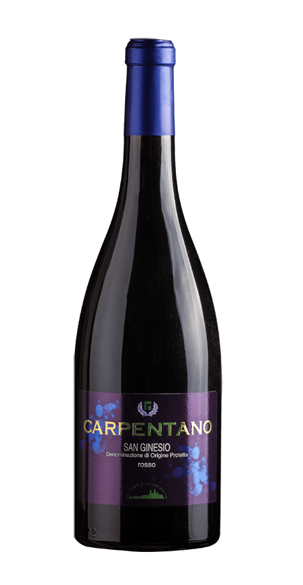 bottiglia vino carpentano